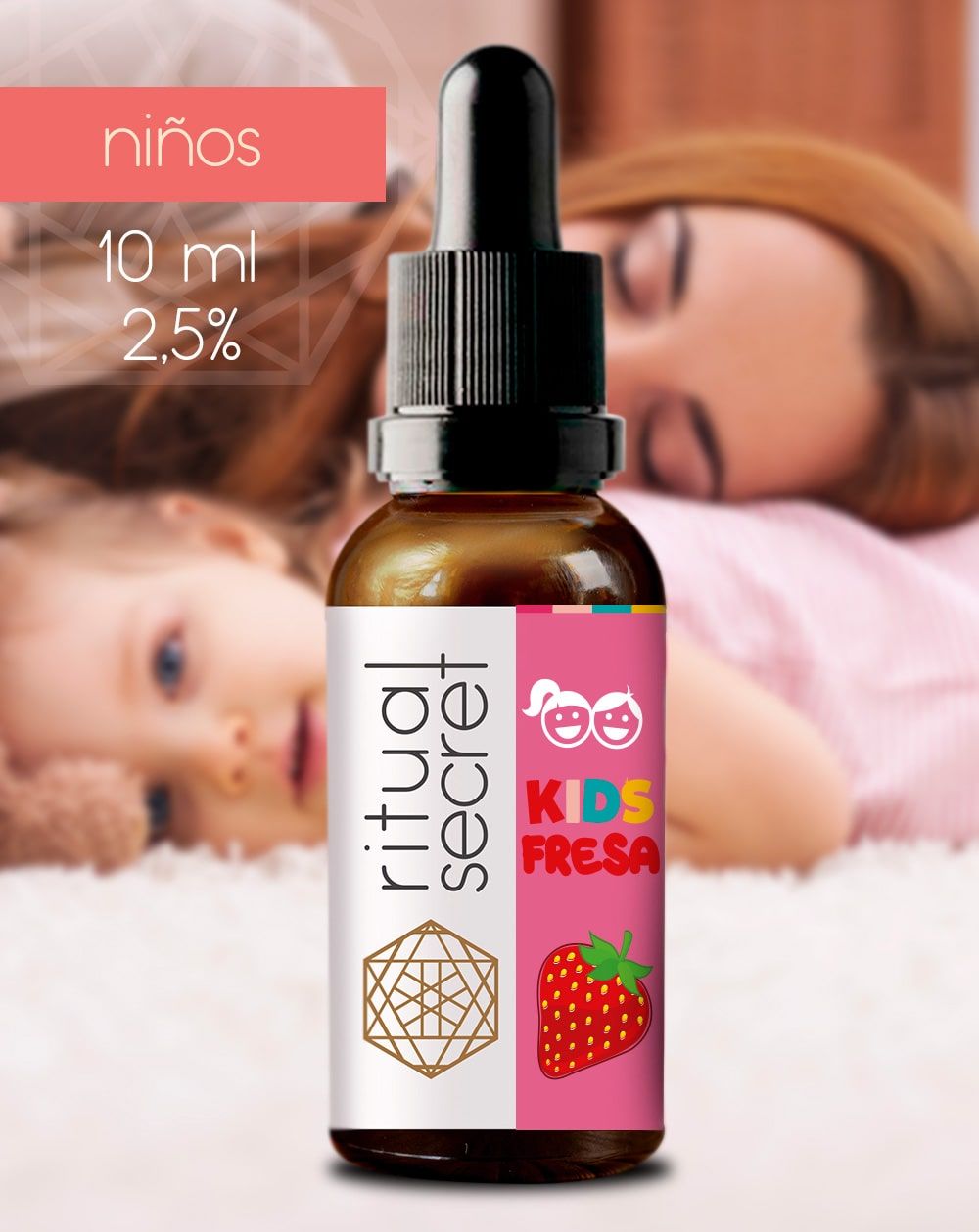 CBD para niños de fresa